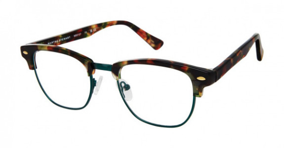 Martha Stewart MSO127 Eyeglasses, TS TORTOISE GREEN MULTI