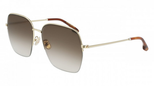 Victoria Beckham VB214SA Sunglasses, (716) GOLD/TORTOISE