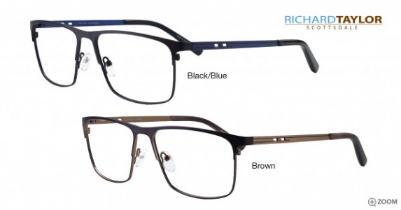 Richard Taylor DiMaggio Eyeglasses, Black/