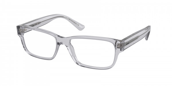 Prada PR 18ZVF Eyeglasses, U431O1 CRYSTAL GREY (GREY)
