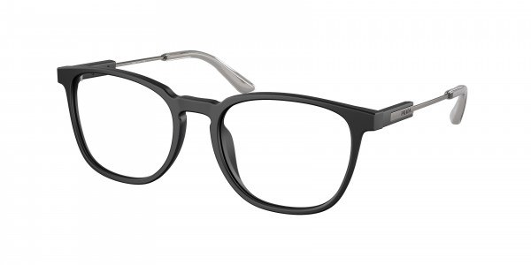 Prada PR 19ZVF Eyeglasses, 1BO1O1 MATTE BLACK (BLACK)