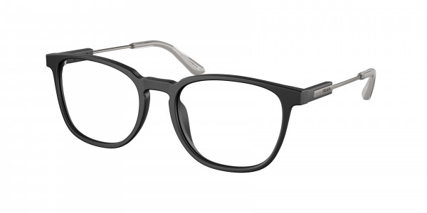 Prada PR 19ZV Eyeglasses, 1BO1O1 MATTE BLACK (BLACK)
