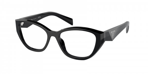 Prada PR 21ZVF Eyeglasses, 16K1O1 BLACK