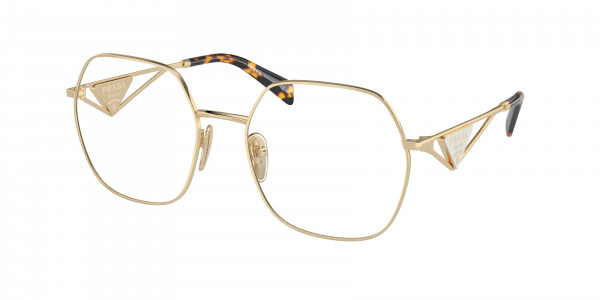 Prada PR 59ZV Eyeglasses, 1511O1 PALE GOLD (GOLD)