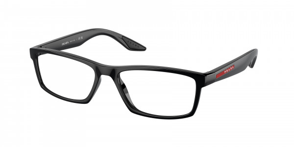 Prada Linea Rossa PS 04PV Eyeglasses, 1AB1O1 BLACK
