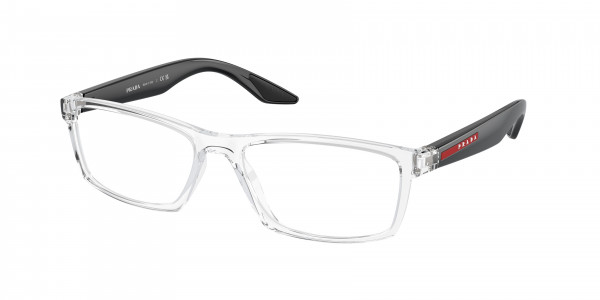 Prada Linea Rossa PS 04PV Eyeglasses, 2AZ1O1 CRYSTAL (WHITE)