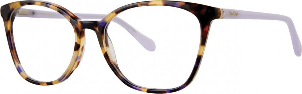 Lilly Pulitzer Tamra Eyeglasses, Iris Tortoise