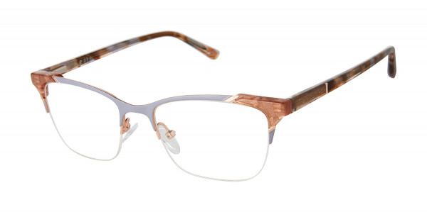 L.A.M.B. LA118 Eyeglasses, Grey (GRY)