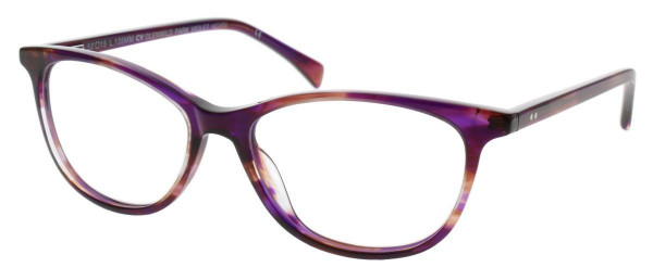 ClearVision GLENWILD PARK Eyeglasses, Violet Horn
