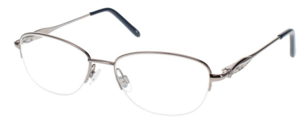 Jessica McClintock JMC 4343 Eyeglasses, Gunmetal