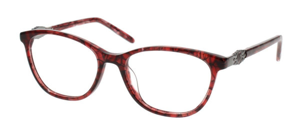 Jessica McClintock JMC 4344 Eyeglasses, Wine Multi