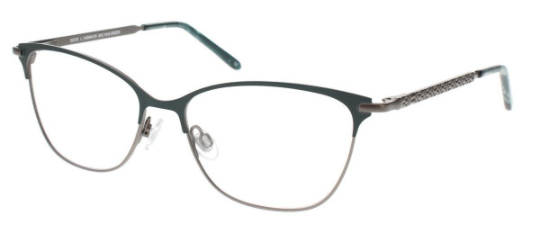 Jessica McClintock JMC 4348 Eyeglasses, Green