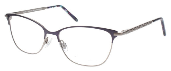 Jessica McClintock JMC 4348 Eyeglasses, Periwinkle