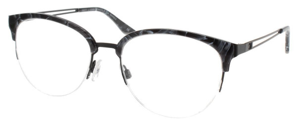 Steve Madden NADIA Eyeglasses, Black Marble