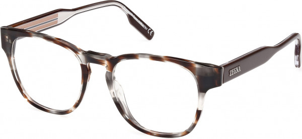 Ermenegildo Zegna EZ5261 Eyeglasses, 020 - Light Brown/Havana / Light Brown/Monocolor