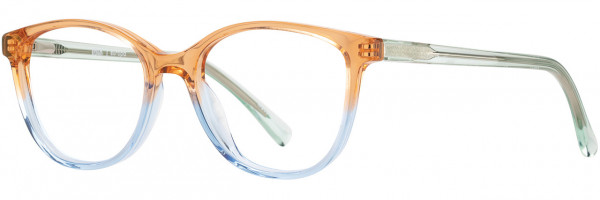db4k Joslyn Eyeglasses, 1 - Peach / Sky