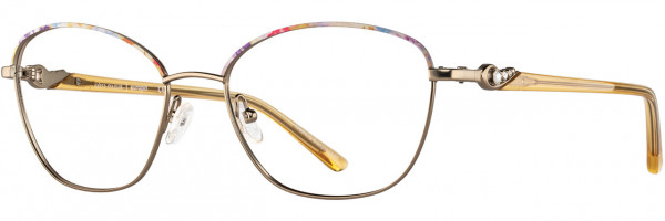 Cote D'Azur Cote d'Azur 358 Eyeglasses, 3 - Soft Gold