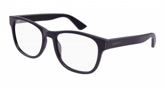 Gucci GG1344O Eyeglasses, 004 - GREY with TRANSPARENT lenses