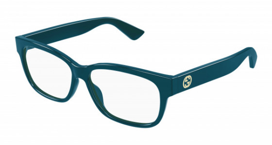 Gucci GG1341O Eyeglasses, 003 - BLUE with TRANSPARENT lenses