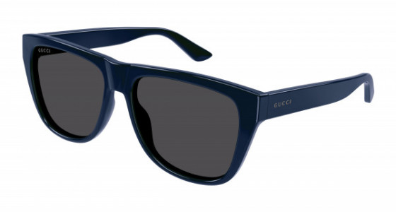 Gucci GG1345S Sunglasses, 004 - BLUE with GREY lenses