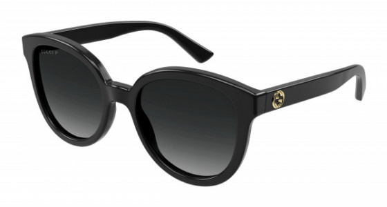 Gucci GG1315S Sunglasses, 002 - BLACK with GREY polarized lenses