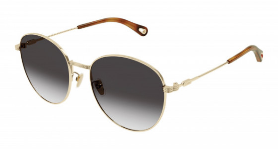 Chloé CH0181SK Sunglasses, 001 - GOLD with GREY lenses