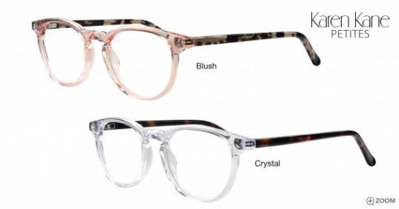 Karen Kane Sycamore Eyeglasses, Crystal