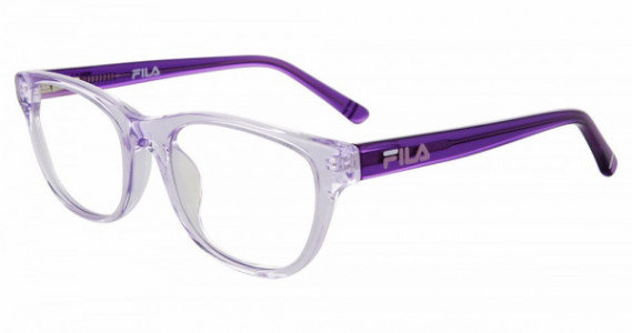 Fila VFI570L Eyeglasses, TRANSP.LILIAC (0C52)