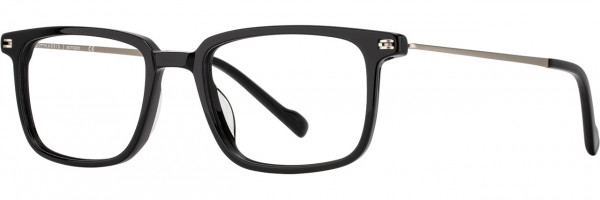Scott Harris Scott Harris 880 Eyeglasses, 3 - Black / Silver