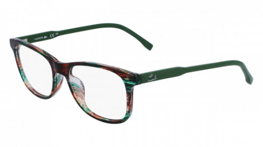 Lacoste L3657 Eyeglasses, (315) FOREST GREEN