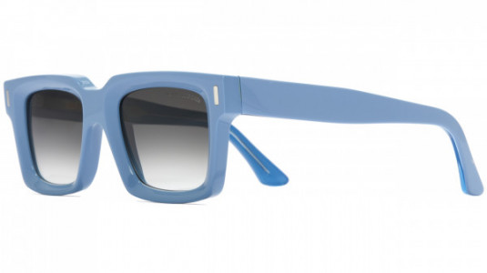 Cutler and Gross CGSN138652ICS Sunglasses, (008) SOLID LIGHT BLUE COLOUR STUDIO