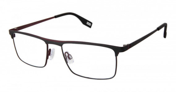 Evatik E-9257 Eyeglasses, M200-BLACK PLUM