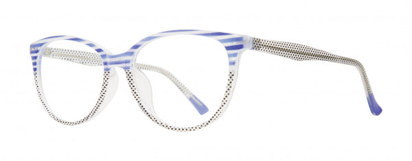 Attitudes Attitudes #53 Eyeglasses, Blue/Stripe