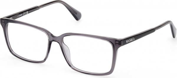 MAX&Co. MO5114 Eyeglasses, 020 - Shiny Grey / Shiny Grey