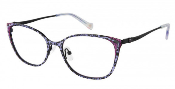 Betsey Johnson BET STARSTRUCK Eyeglasses, purple