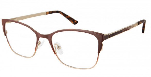 Kay Unger NY K265 Eyeglasses, brown