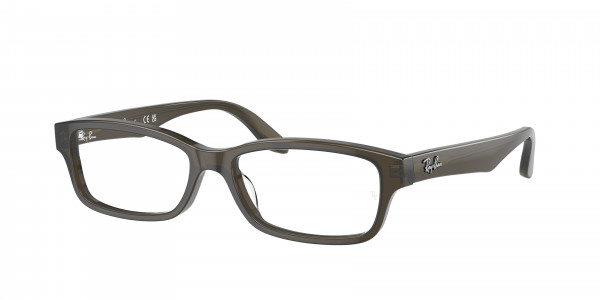 Ray-Ban Optical RX5415D Eyeglasses, 8218 TRANSPARENT GREEN