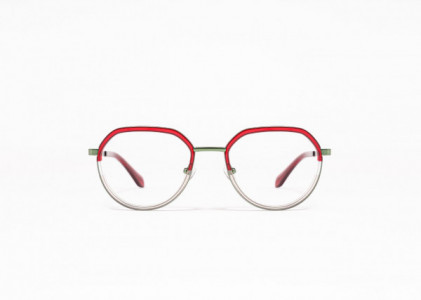 Mad In Italy Balbi Eyeglasses, C01 - Red