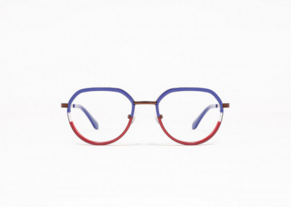 Mad In Italy Balbi Eyeglasses, C02 - Blue