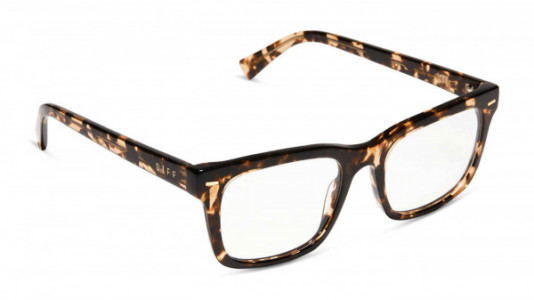 Diff VDFDAR Eyeglasses, BLACK/TORT -0BLT