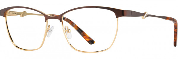 Cote D'Azur Cote d'Azur 364 Eyeglasses, 1 - Chocolate / Gold