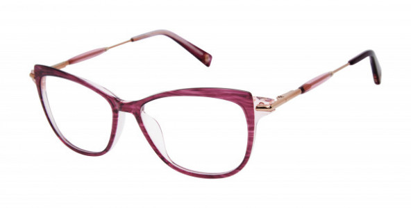 Brendel 922080 Eyeglasses, Eggplant/Pink - 55 (EGG)