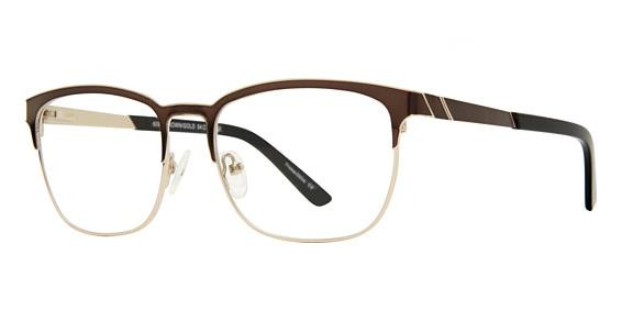 Wired 6092 Eyeglasses, BROWN/GOLD