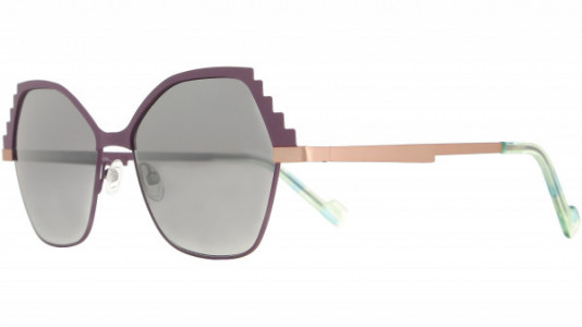 Vanni Colours VS9618 Sunglasses, matt purple - matt rose gold