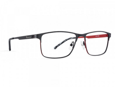 Rip Curl RC2045 Eyeglasses, C-3 Matt Black/ Red