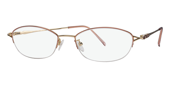 Joan Collins 9721 Eyeglasses, Gold/Rose