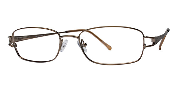 Joan Collins 9704 Eyeglasses, BR Brown
