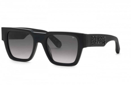 Philipp Plein SPP095M Sunglasses, SANDBLASTED BLACK -0703