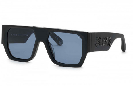 Philipp Plein SPP094M Sunglasses, SANDBLASTED BLACK -0703