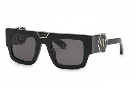 Philipp Plein SPP092M Sunglasses, SHINY BLACK -700Y